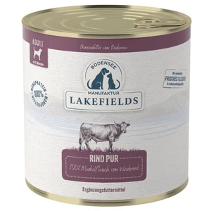 LAKEFIELDS MANUFAKTUR Ergänzungsfutter Rind PUR für Hunde 12x 800g - Bild 1 von 1