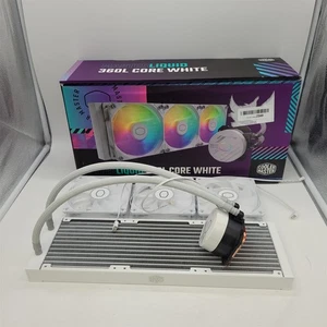Enfriador Master MasterLiquid 360L Núcleo Blanco 360mm Close-Loop AIO Enfriador Líquido - Imagen 1 de 5