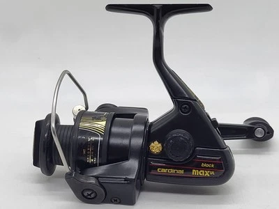 Abu Garcia Cardinal Black Max UL, ultra ligero, relación 5,4:1, manos L o R, EX Foto 1 de 4