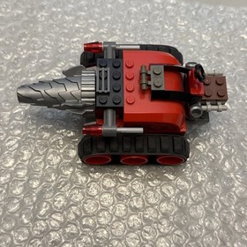2012 Rare Genuine LEGO DC Universe 6860 Banes Mole Drill Machine Vehicle Red