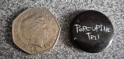 PORCUPINE TREE BUTTON BADGE ** 2005 DEADWING TOUR ** GOOD CONDITION - Image 1 of 2