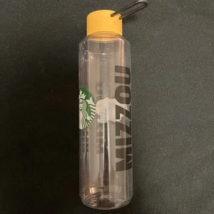 Water Bottle: Mizzou Tigers - Starbucks (Clear/Yellow, 24 oz., Uni of Missouri) - Picture 1 of 7