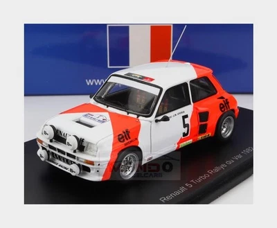 1:43 SPARK Renault R5 Turbo #5 Rally Du Var 1982 A.Prost J.M.Andrie SF197 - Immagine 1 di 2