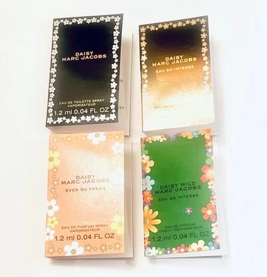 Marc Jacobs Daisy Samples Daisy, Daisy Wild, Eau So Intense, Daisy Eau So Fresh Foto 1 de 4