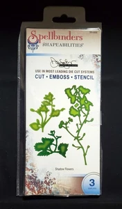 Spellbinders 3 Stück Shapeabilities Stanze - Donna Salazar's Shadow Flowers - S5-06 - Bild 1 von 2