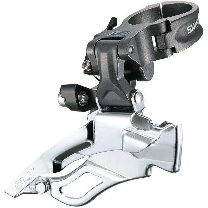 NOS SLX M661 High Clamp Band Front Derailleur - 10 Speed Triple - Image 1 of 1