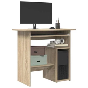 Scrivania Rovere Sonoma 80x45x74 Cm In Legno Multistrato - Foto 1 di 5