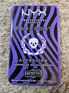 NYX BEETLEJUICE Afterlife Passport Cheek Palette Part of Limited Series *New* - Picture 1 of 2