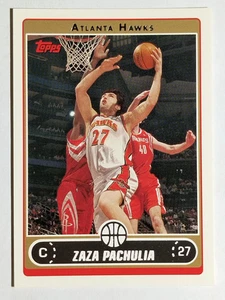 2006-07 Topps #161 Zaza Pachulia - Picture 1 of 2