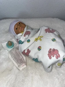 Vtg 15” Jesmar Newborn Girl Baby Doll Anatomically Correct Realistic Rubber 1985 - Picture 1 of 9