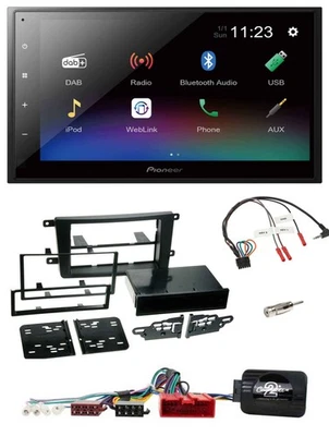 Pioneer USB Bluetooth DAB 2DIN Lenkrad Autoradio für Mazda CX-9 TB1 2007-2016 - Bild 1 von 4