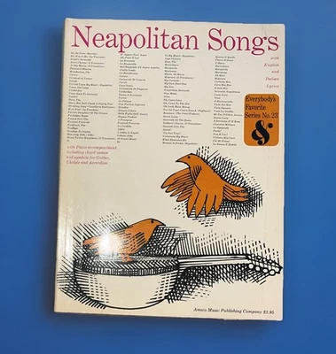 Neapolitan Songs Piano Guitar Ukulele Accordion Chord Names & Symbols No. 23 - Image 1 of 4