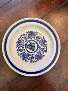 Vintage Royal Prestige Highness Salad Plate 8” Stoneware Made In Japan Blue - Picture 1 of 2