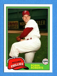 2018 Topps Archives #292 Robin Roberts Philadelphia Phillies - Picture 1 of 1