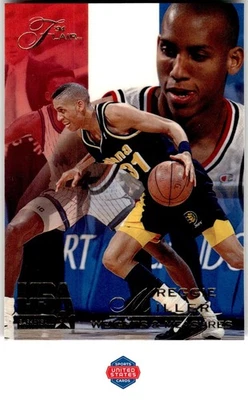 1994 Flair USA #62 Reggie Miller - Image 1 of 2