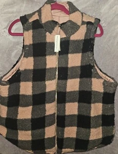 CHALECO REVERSIBLE ACOLCHADO MAURICES NUEVO CON ETIQUETAS 1X - Imagen 1 de 3