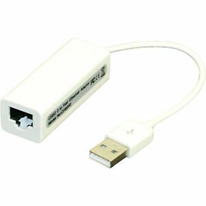 USB 2.0 to Ethernet RJ45 Network LAN Adapter for Windows 7/8/10/Vista/XP A+++