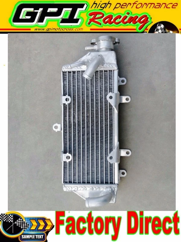 Aluminum radiator Yamaha WR250R WR250X WR25RB 2009-2012 2010 2011 12 - Image 1 of 4