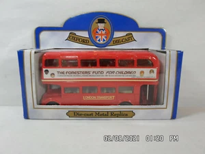 Oxford Diecast "Foresters' Fund for Children" Routemaster Bus NOS NIB RM27 - Picture 1 of 8