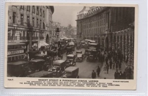 (KLj6524) RPPC, Regent Street & Piccadilly Circus, LONDON 1930 - Picture 1 of 4