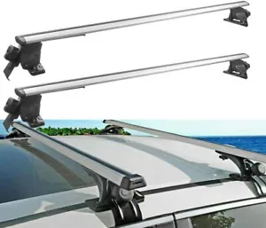 Barra transversal bloqueable sin riel de techo apta para RAM 1500 4 puertas 2009-2018 - Imagen 1 de 8