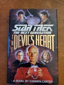 Star Trek the next Generation - The Devil's Heart - hc/dj- 1st print - Picture 1 of 1