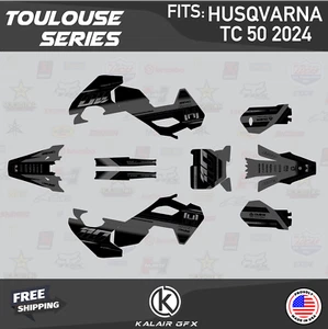 Graphics Kit for Husqvarna Mini TC50 (2024) TC 50 Toulouse - SMOKE - Bild 1 von 6