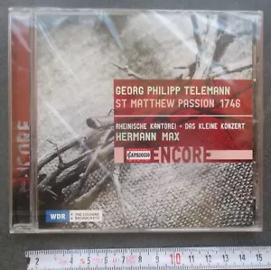 Georg Philipp Telemann: St Matthew Passion 1746 (CD) & Tafelmusik CD gratis - Bild 1 von 3