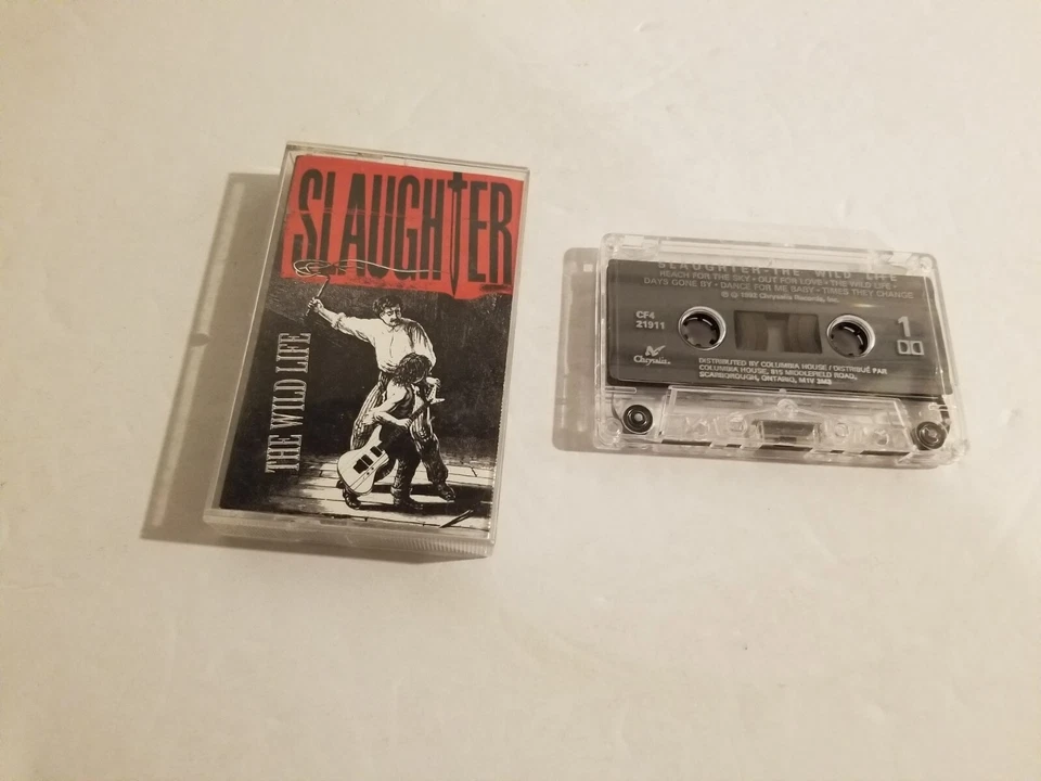 Slaughter - The Wild Life - Cassette Tape - Image 1 of 1