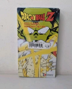 DragonBall Z Cell Games Guardian’s Return BRAND NEW! Sealed VHS VIDEO 3 Episodes - Foto 1 di 4