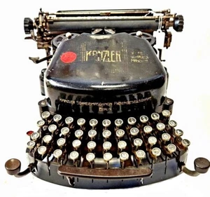 Antigua maquina de escribir KANZLER nº 4 antique and rare Typewriter 1911 - Imagen 1 de 7