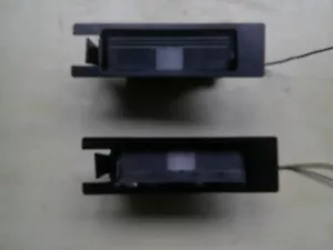 FORD KA MK2 PAIR OF NUMBER PLATE LAMPS WITH HOLDERS AND BULB - Picture 1 of 7