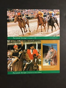 PERSONAL ENSIGN 2 Photos Horse Racing 1988 Breeders Cup Distaff - Picture 1 of 1