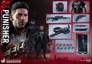 Hot Toys_Daredevil The Punisher Action Figure_Tms004_USED - Picture 1 of 19