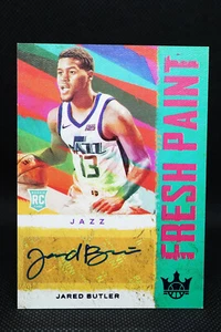2021-22 NBA Court Kings Jared Butler Fresh Paint Violet Rookie Auto 44/49 FP-JBT - Picture 1 of 2