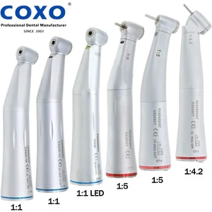 Pieza de mano eléctrica quirúrgica dental COXO 1:5 1:1 fibra óptica contra ángulo 45° NSK - Imagen 1 de 87
