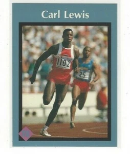 1991 TS TUFF STUFF MULTI-SPORT OLYMPIC TRACK & FIELD SINGLES - Picture 1 of 4