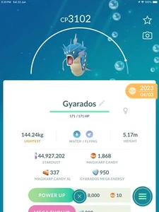 Pokémon Go Gyarados - Picture 1 of 2
