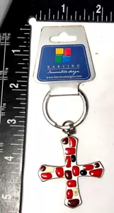 Barcino Mosaik Schlüsselanhänger Kreuz - Bild 1 von 6