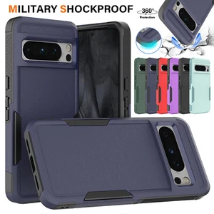 For Google Pixel Fold 8 Pro 5G 7A 7Pro 6A Shockproof Case Defender Cover Matte - Picture 1 of 36