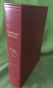 MICHIGAN MANUAL Official Directory & Legislative Manual 1997-1998 - Picture 1 of 3