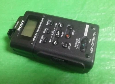 SONY HVR-MRC1 Memory Recording Unit Flash Camcorder HDV/DVCAM DV Camera used - Image 1 of 2