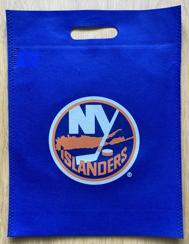NEW YORK ISLANDERS NHL Hockey Reusable Swag Tote Bag, 11” x 14”, Brand New Cover