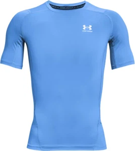 Under Armour Men's HeatGear Short Sleeve Compression Shirt-1361518-FREE SHIPPING - Picture 1 of 32