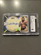 2018 Topps Museum Collection /99 Curtis Blaydes #MA-CBL Rookie Auto CSG 9/10