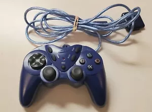 PS2 Intec Controller Pads Playstation 2 Wired Turbo 7001-b - not OEM Dualshock3 - Picture 1 of 7