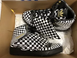 G95768 ADIDAS JS WINGS OPART WEISS METALLIC GOLD SCHWARZ Jeremy Scott 3.0 2.0 8,5 - Bild 1 von 5