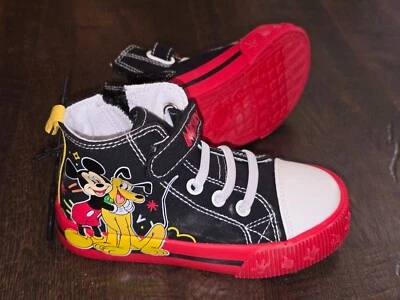 Tenis Mickey Mouse para niños pequeños Pluto talla 10 11 12 NUEVOS NUEVOS CON ETIQUETAS Zapatos Foto 1 de 4