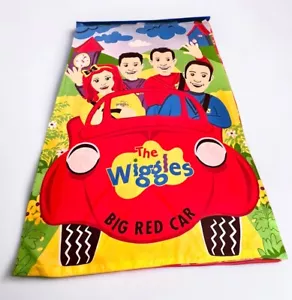 The Wiggles w/Emma Single Doona Duvet Quilt Cover Big Red Car Snaps 55” X 81” - Picture 1 of 10