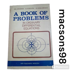 A Book of Problems in Ordinary Differential Equations Mir Publishers Moscow 1981 - Picture 1 of 21